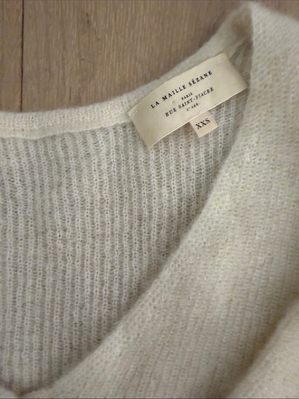 Sezane Barry mohair cardigan - Picture 7 of 9